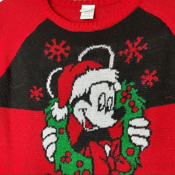 Mickey Mouse Christmas Sweater - Picture 3 of 7